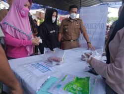 Bazar Ramadhan Pemkot Palembang, Hari Ke 11 Berlokasi di Sematang Borang Masyarakat Borong Daging