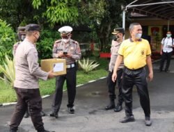 Personil Polres Binjai Galang Dana Untuk Korban Bencana