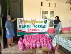 KAHMI dan FORHATI Berbagi Berkah Ramadan