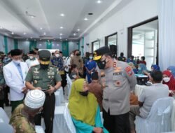 100 ribu Vaksin Disebar Jelang Mudik, Kapolda Sumut : Lebaran Sehat Ayo Kita Vaksin