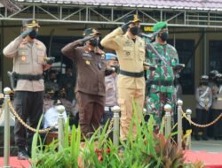 H.Saidi Mansyur Pimpin Apel Gelar Operasi Kepolisian Ketupat Intan 2022.