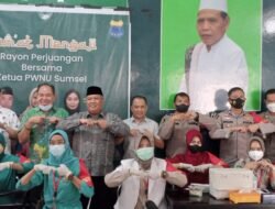 PWNU Sumsel Dukung Program Pemerintah dalam Mempercepat Vaksin Booster