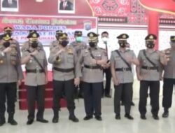 Kapolres Pelabuhan Belawan Pimpin Upacara Sertijab Wakapolres Dan Kasat Binmas
