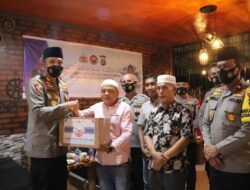 Sambut Idul Fitri 1443 H, Kapolres Madina Gelar Giat Ramah Tamah Dengan Insan Media