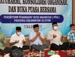 Anggota Komisi II DPR RI Rifkinizamy Silaturahmi Ke Organisasi Persatuan Perangkat Desa Indonesia (PPDI) Kalsel