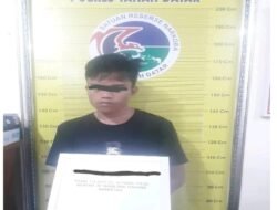 Satreskrim Polres Tanah Datar, Amankan Terduga Pengedar Narkoba Warga Jorong Patai Nagari Padang Magek