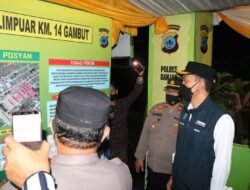 Bupati Banjar, Dan Kapolres Banjar, Pantau Posko Pelayanan Mudik 2022