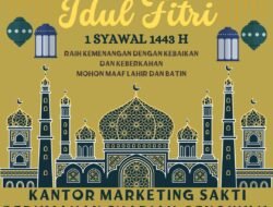 Management MSC Bengkulu Mengucapkan Selamat Hari Raya Idul Fitri 1 Syawal 1443H