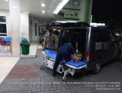 Berikan Pelayanan Presisi, Polsek Medan Timur Bantu Warga Alami Kecelakaan