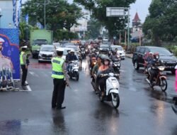 Antisipasi Arus Lalu Lintas, Kapolres Binjai Turunkan Semua Personil