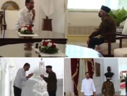 Masih Suasana Idul Fitri, Presiden Jokowi Menerima Kunjungan Wapres Ma’ruf Amin di Istana Merdeka Pertama Hari Kerja