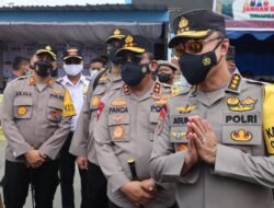 Irwasum Polri Cek Pos Pam Balige Pastikan Personel Layani Masyarakat