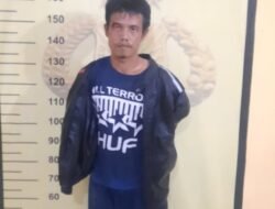 Seorang Pria Pelaku Jambret Tak Berkutik Saat Diciduk Polisi