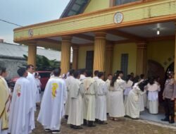 Polsek Lahewa Bersama Koramil 05/Lahewa Dan Dishub Nias Utara Melakukan Pengamanan