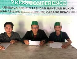 40 Petani Mukomuko Ditetapkan Tersangka. LKBHMI Cabang Bengkulu Mendesak Kapolres Untuk Mundur