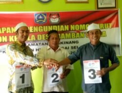 Tiga Cakades Bamban Utara HSS Siap Laga, Calon Petahana No Urut 3, Dijepit Dua Calon Tua — Muda