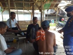 Binluh Perairan, Sat Pol Airud Polres Sergai Himbau Masyarakat Nelayan Tetap Patuhi Prokes