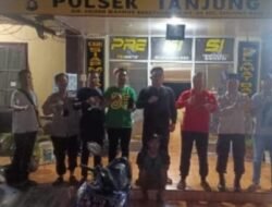 Team Tikam Reskrim Polsek Tanjung Raja Amankan Serang Peria Pelqku Penghaniyayaan