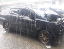 Diduga Lalai Berkendara, Tabrakan Beruntun Tak Terelakan di Tol Binjai – Stabat