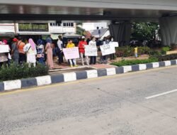 Eks karyawan Hotel Sandjaja Sowan keMapolda Sumsel