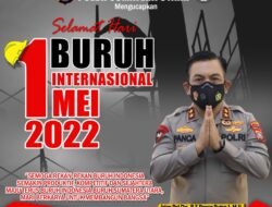 Kapolda Sumut Ucapkan Selamat Hari Buruh 2022 ‘Semoga Semakin Sejahtera’