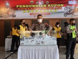 Polresta Deli Serdang gelar Penarikan Undian Door Prize Gebyar Vaksinasi Presisi secara live