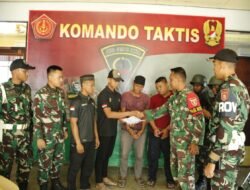 450 Personel Yonif 621/MTG Latihan Pratugas Pamtas RI — Malaysia, Tersebar di 18 Pos