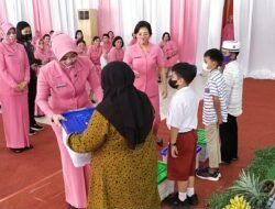 Ketua Bhayangkari Daerah Sumatera Utara Kunker Ke Polresta Deli Serdang