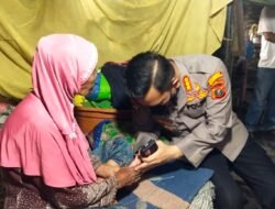 Sambangi warga tak mampu, Kapolresta Deli Serdang kucurkan bantuan