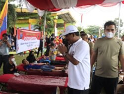 Kapolres Didampingi Ibu Ketua Bhayangkari Cabang Binjai Ikuti Giat Binjai Car Free Day