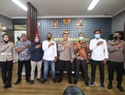Jalin Silaturahmi, Kapolresta Barelang terima Kunjungan INKANAS di Polresta Barelang