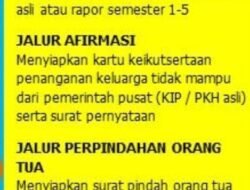 Ayo Sekolah, Berikut Tata Cara Daftar PPDB Tingkat SLTA Sederajat Di Bengkulu