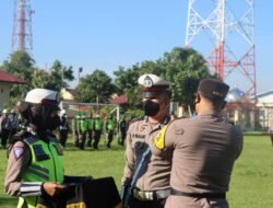 Polresta Deli Serdang Laksanakan Apel Gelar Pasukan Ops Patuh Toba 2022