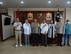 AUDIENSI DAN SILATURAHMI KAPOLDA KEPRI BERSAMA IKATAN JURNALIS TELEVISI INDONESIA DAERAH KEPRI DAN BATAM POS