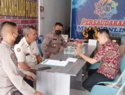 Kasubbid Penmas Bid Humas Poldasu Kunjungi Kantor Redaksi Media Kamtibmas Bhayangkara Poldasu