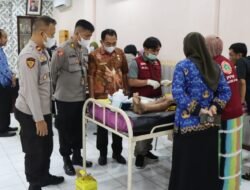 Hari Bhayangkara Ke 76 Polres Binjai Laksanakan Bhakti Kesehatan
