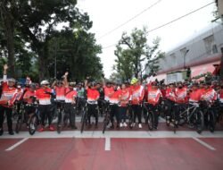 Pererat Silaturahmi, Polda Sumut dan Kodam I BB Gelar Fun Bike Bersama