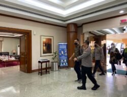 Polsek KBHN Gelar Pengamanan Kedatangan Tim Supervisi Penerimaan Polri