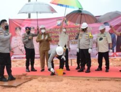 Gubernur Lakukan Peletakan Batu Pertama Pembangunan Gedung Dit Reskrimsus Polda Kepri