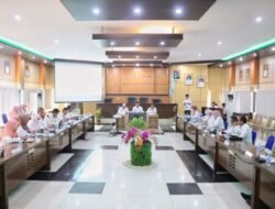 Bupati Banjar, H Saidi Mansyur Pimpin Rapat Koordinasi (Rakoor) Mingguan