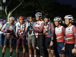 Pecahkan Rekor MURI, Gowes Presisi Nusantara Tempuh Jarak 508 Km Kurang dari 24 Jam