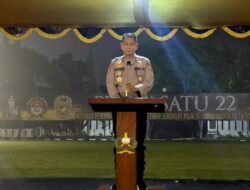 Meski Diguyur Hujan, Setukpa Lemdiklat Polri Tetap Gelar Doa Bersama
