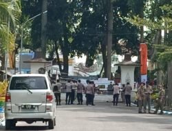 Polresta Deli Serdang Laksanakan Pengamanan Aksi Unras Pekerja PT Mara Jaya