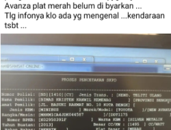 Beredar Info, Diduga Mobil Plat Merah Kabur Usai Isi BBM