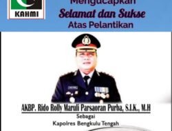 Kahmi Benteng: Selamat dan Sukses Atas Pelantikan Kapolres Benteng