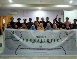 Cetak Generasi Profesional Kahmi Bengkulu Gelar Pelatihan Jurnalistik