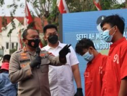 Satreskrim Polrestabes Surabaya Berhasil Meringkus 4 Pelaku Curanmor