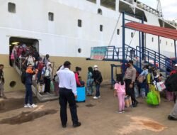 Jelang Lebaran Polsek Kawasan Pelabuhan Himbau Pengamanan di Kapal Kelud Batam