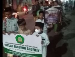 TPQ MTG Adakan Takbiran Keliling dan Lomba Busana PHBI 2022