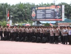 Polda Sumut Berangkatkan 550 Personel Amankan Pilkades Palas
